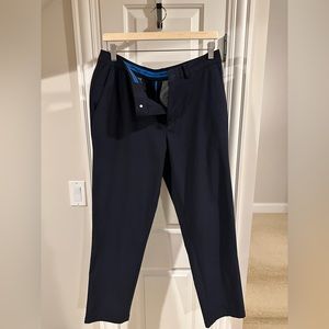 Twillory Performance Pants (Navy, Tailored, W-34, L-32)